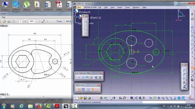 MY FIRST MEETING WITH CATIA! смотреть онлайн