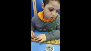 Коррекционное занятие с незрячим ребёнком