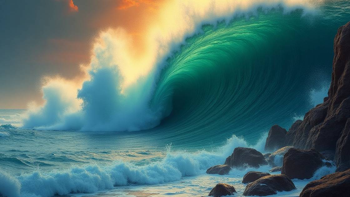 Цунами: Мощь природы