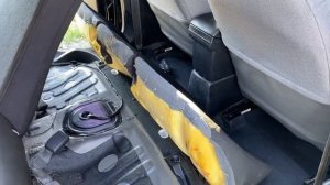 KiA RiO 3 КАК СНЯТЬ ЗАДНИЙ ДИВАН_УСТАНОВИЛ ЧЕХЛЫ