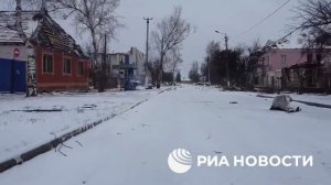 РИА Новости публикует снятые с дрона кадры из Суджи.