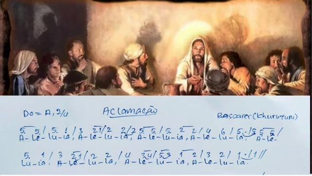 Aclamação VI Domingo da Pascoa, Ano B: Aleluia, Aleluia, Aleluia, Aleluia. Arj. BASoares (KhuruTuru смотреть онлайн