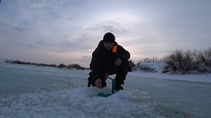 Рыбалка на реке Ишим Казахстан.