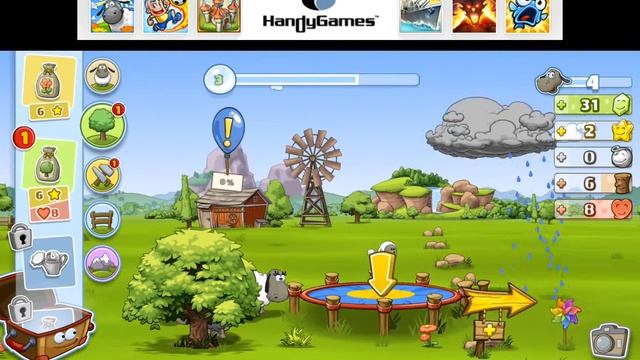 Clouds & Sheep 2 - Android and iOS gameplay GamePlayTV смотреть онлайн
