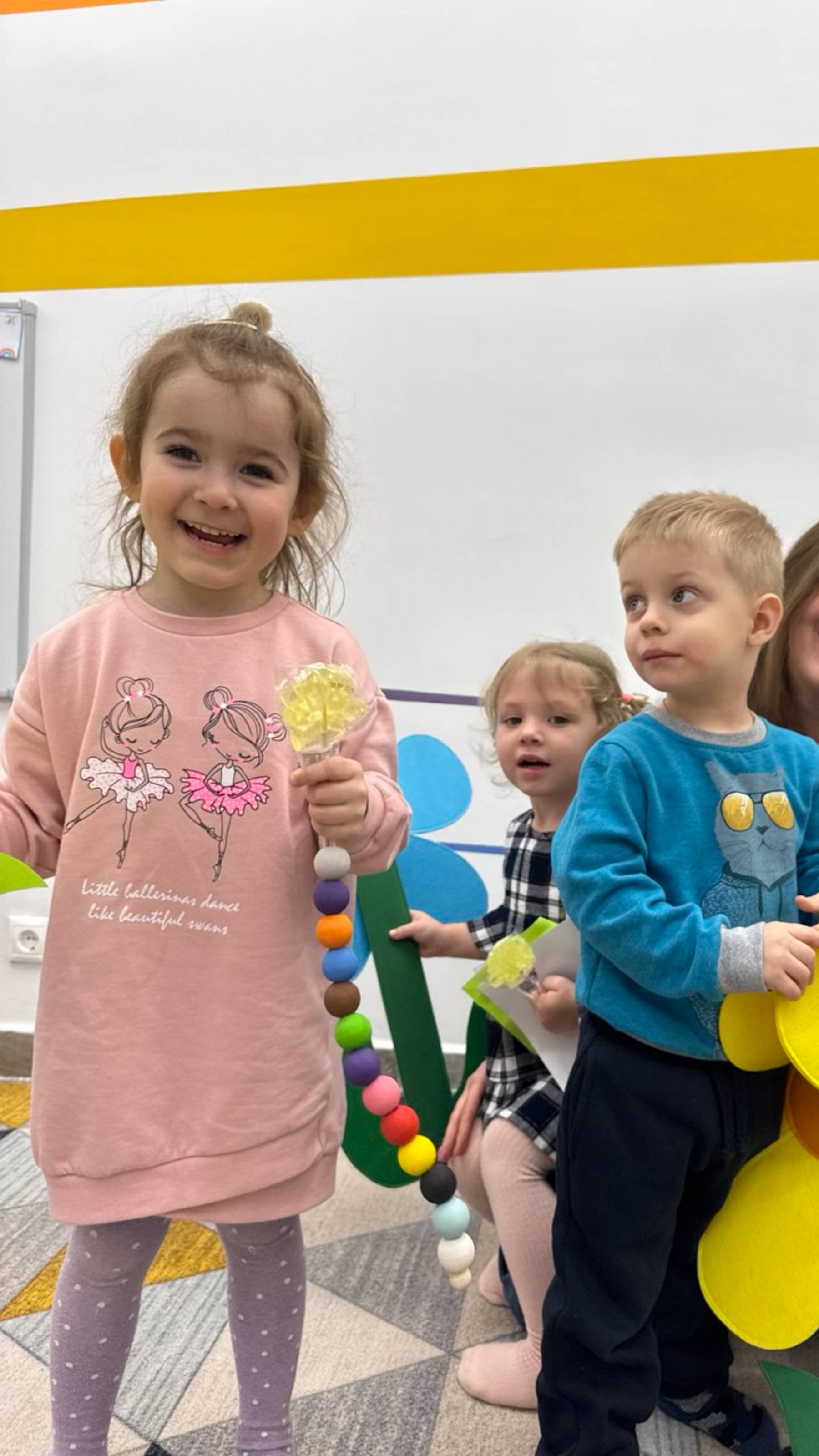 У нас весело не только на занятиях, но и на переменах