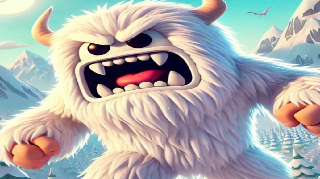 Продолжаю сбегать от злого йети в роблоксе! смотреть онлайн