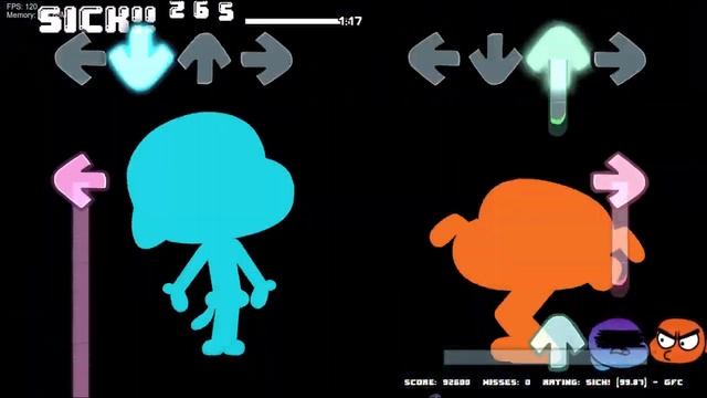 FNF - Mario´s Madness v2 / OH GOD NO - But Gumball and Darwin Sings It (Cover) смотреть онлайн