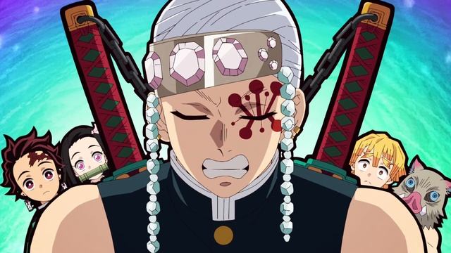 Tengen Uzui Raw Scenes | Clips For Edits