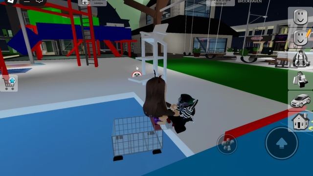 играю в брукхэвен и граблю банк с моим фанатом Димкой, ограбление и переполох 🫢 смотреть онлайн