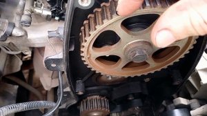 Замена помпы и ремня грм на гранте 8кл.