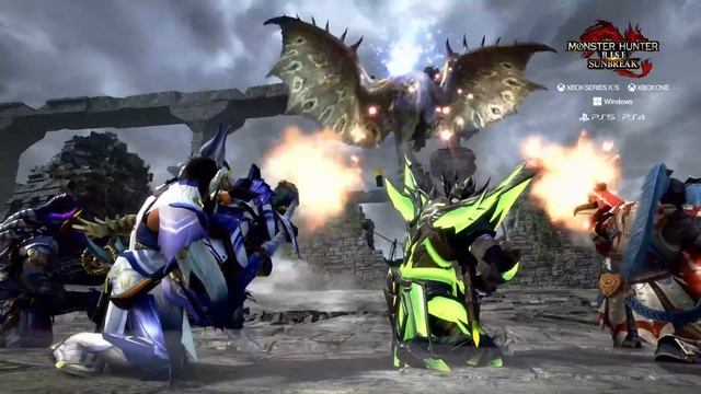 Monster Hunter Rise: Sunbreak - Official Windows, Xbox, and PlayStation Launch Trailer смотреть онлайн
