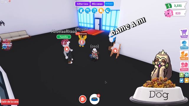 LA ABUELA RITA ES MI NIÑERA MALVADA | Adopt Me смотреть онлайн