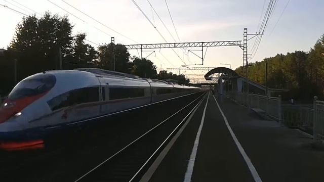 Электропоезд Сапсан смотреть онлайн