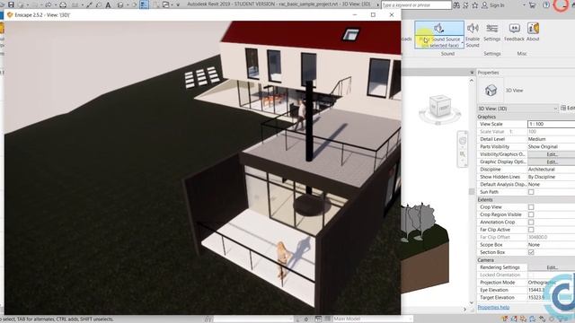 DSCONS | Revit MEP - Giao diện ứng dụng Enscape (P1) смотреть онлайн