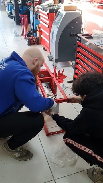 Стяжка пружин пневматическая MS9087 смотреть онлайн