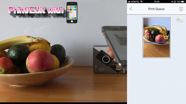 Zoemini S (part4) -   Print From Canon Mini Print, Edit Photo, Print Poster From Dropbox (Ivy Cliq+