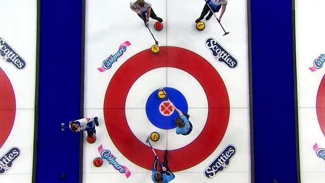 #AGITopShots - 2023 Scotties Tournament of Hearts - British Columbia's Clancy Grandy double смотреть онлайн