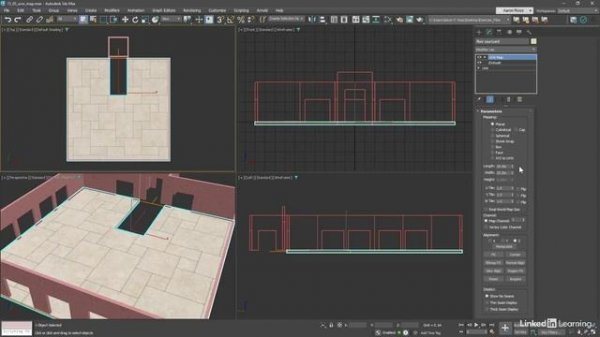 93 - Проецирование текстур с помощью модификатора UVW Map в 3ds Max 2025