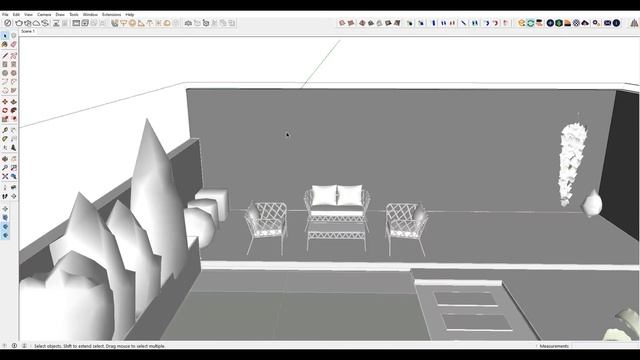 Rooftop Garden Design Build With Sketchup + Enscape 3.1 | Sketchup is amazing ! смотреть онлайн