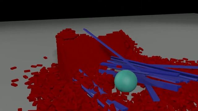3DS Max 2012 MassFX building Collapse смотреть онлайн