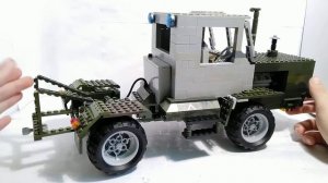 Советский трактор т-150 к самоделка из лего