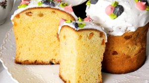 Пасхальные дрожжевые Куличи. Воздушные, нежные и ароматные.
