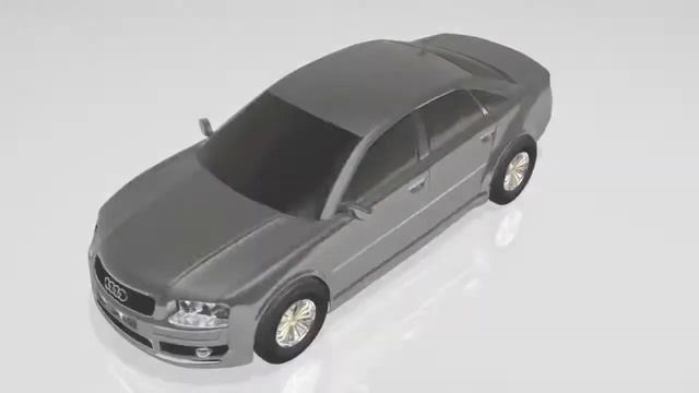 Cinema 4d Animation of an Audi A8 смотреть онлайн