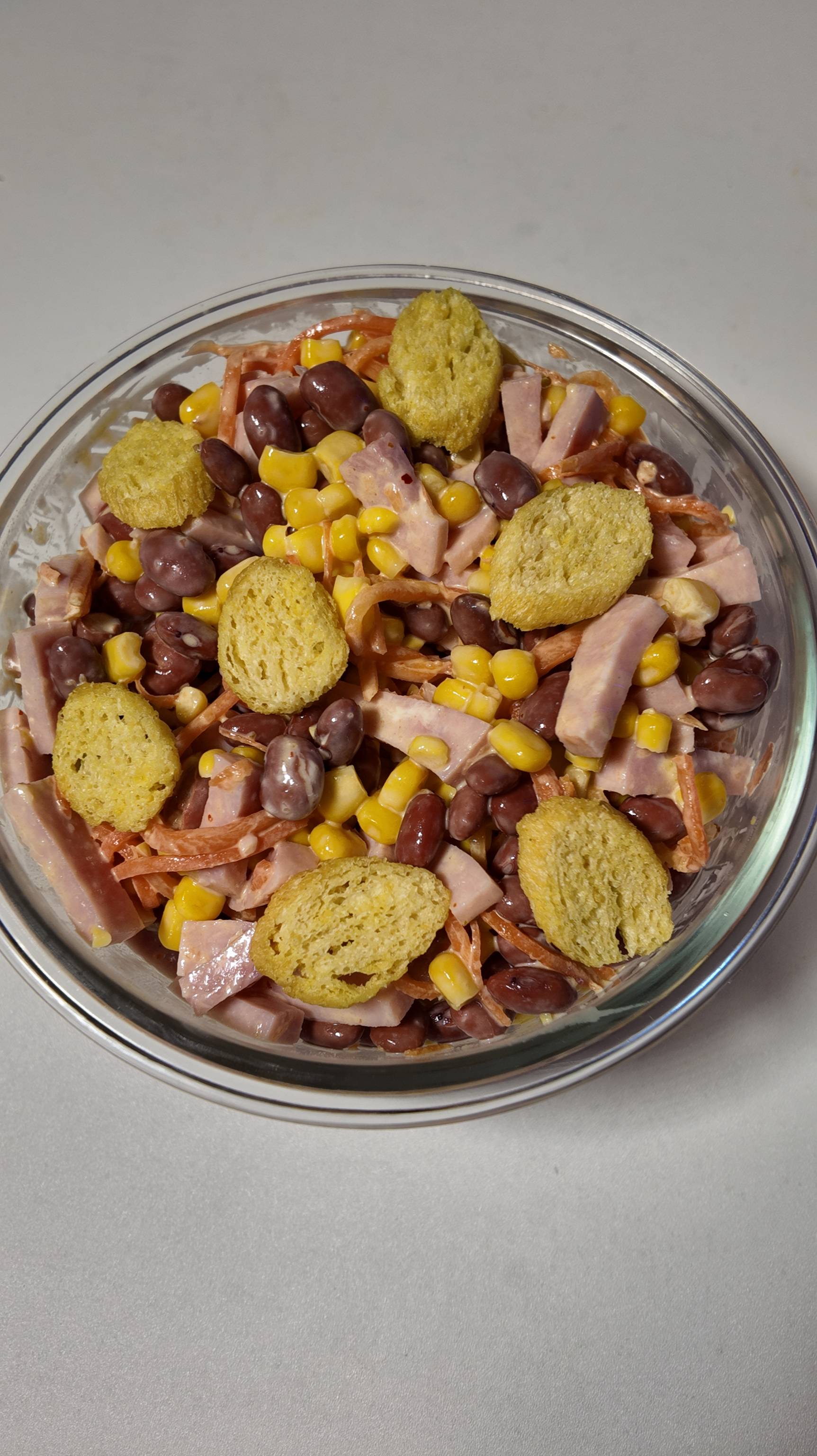 Быстрый салат с фасолью смотреть онлайн