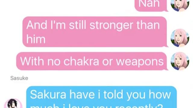 Naruto Team 7 Group Chat (Sakura is Dominant over Sasuke) смотреть онлайн
