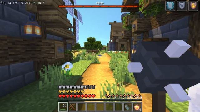 Illager raid №25|Minecraft raids|TWO PLAYERS IN THE FRAME смотреть онлайн