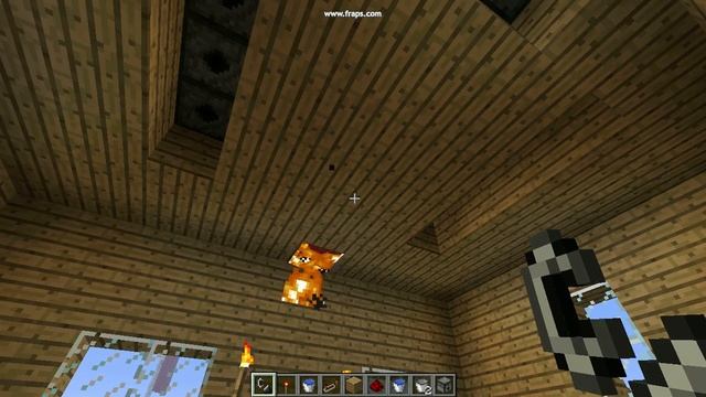 Minecraft Automatic fire extinguisher смотреть онлайн