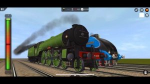 Trainz Driver2 - Mallard and Flying Scotsman ! (Race)
