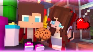 Джей Джей стал милым ребенком? - Майнкрафт мультфильм