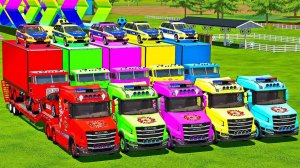 Машинки летают и прыгают! Развивающие мультики Машины помощники. Мультфильмы про машинки