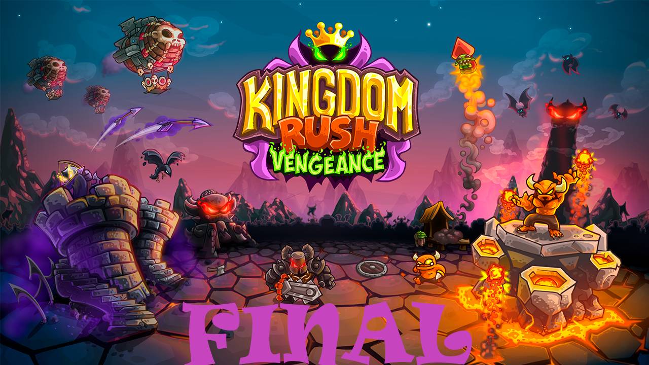 ПРохождение игры - Kingdom Rush Vengeance (Без комментарий)