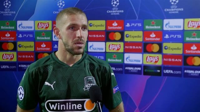 Интервью игроков «Краснодара» после матча с ПАОКом смотреть онлайн