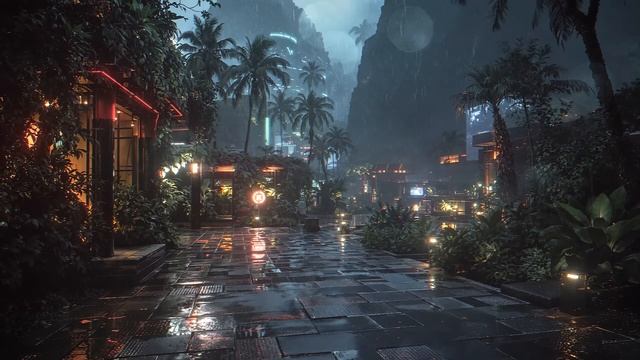 🔺Play This Cyberpunk Ambient Song & Escape Reality for a While смотреть онлайн