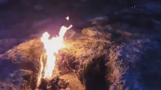 Вечный огонь горы Химера в Турции #путешествия #красивые_места #туризм #экскурсии #обзор #отдых