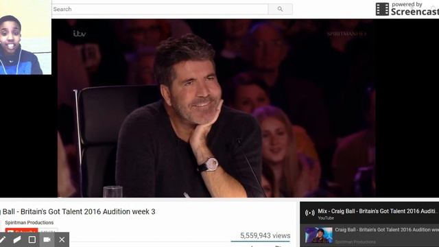 CRAIG BALL - britain's got talent смотреть онлайн