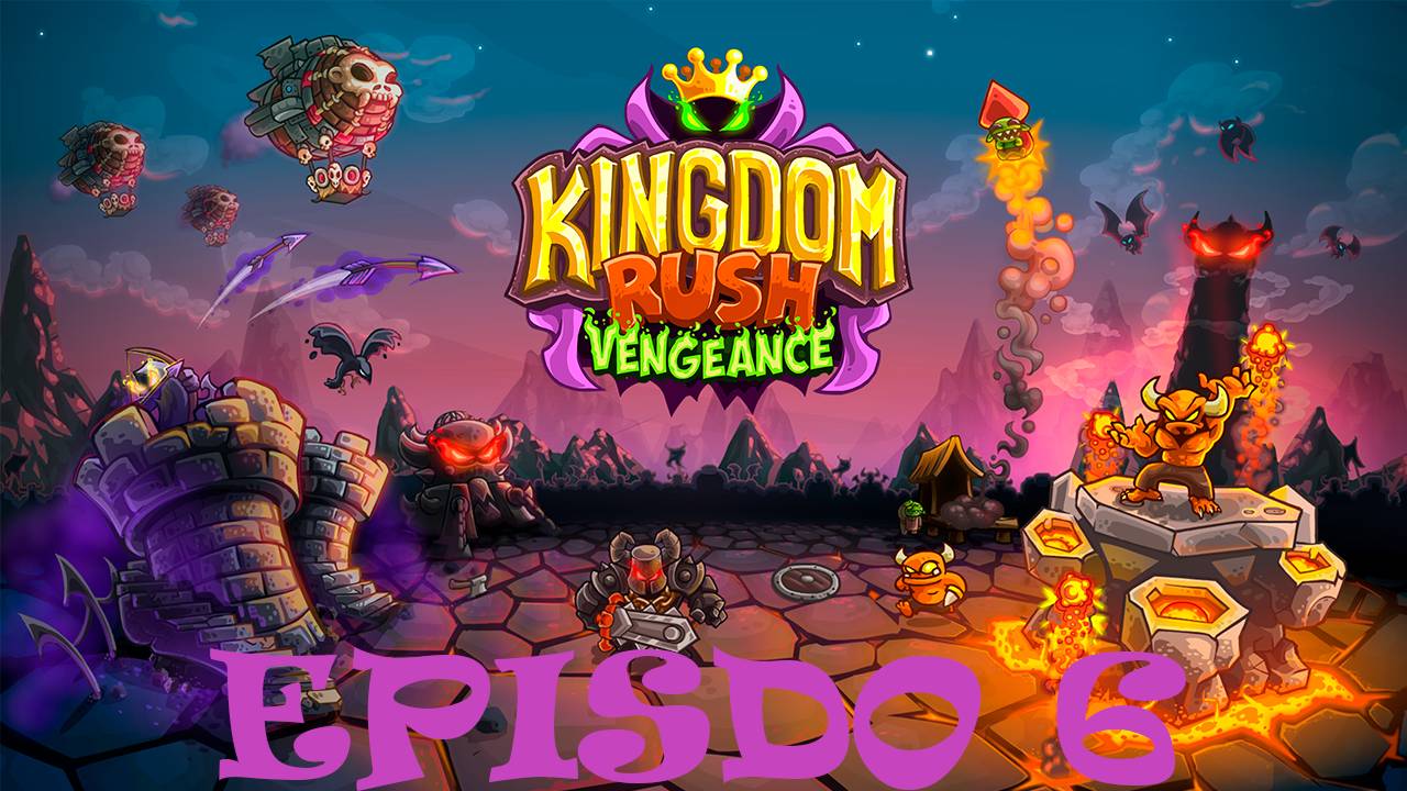ПРохождение игры - Kingdom Rush Vengeance (Без комментарий)