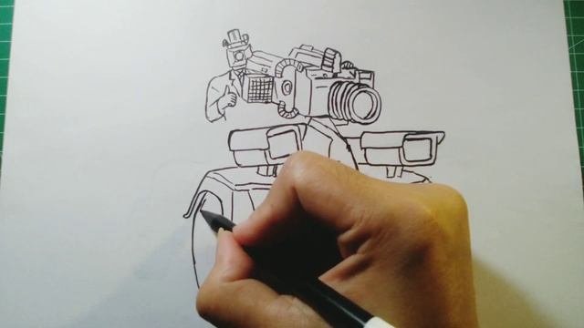 How to Draw a Scientist Large Cameraman Riding an Anti Parasite Tank - Skibidi Toilet смотреть онлайн
