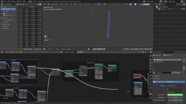 Spring Tension: procedural animation | blender geonodes daily, tip смотреть онлайн
