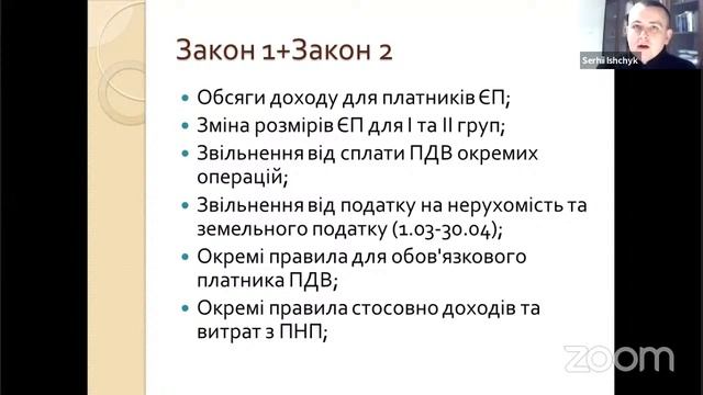 Особливості оподаткування під час карантину. Сергій Іщук смотреть онлайн