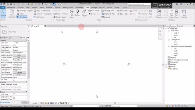 Introduction to Revit 2019 Interface for Beginners | Revit Tutorial in English | Tutorial #1 смотреть онлайн