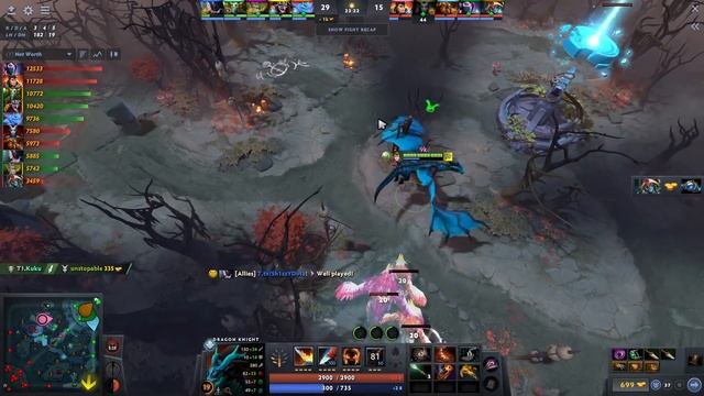 Topson Dragon Knight Rapier Destruction - Dota 2 Pro Gameplay [Watch & Learn] смотреть онлайн