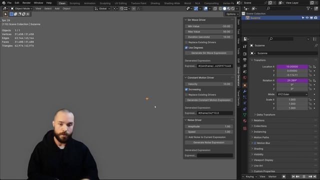 Automatic Driver Generator Addon for Blender: Two Clicks Animation смотреть онлайн