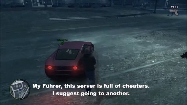 Hitler Plays GRAND THEFT AUTO IV ONLINE смотреть онлайн