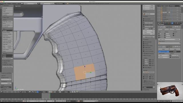 From Zero To Animator - Day 123 Learning Blender Modelling a Revolver 13 (Record 8x) смотреть онлайн