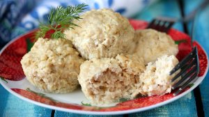 🧆 Диетические куриные котлеты в силиконовых формочках на пару. Готовим на пару или в духовке