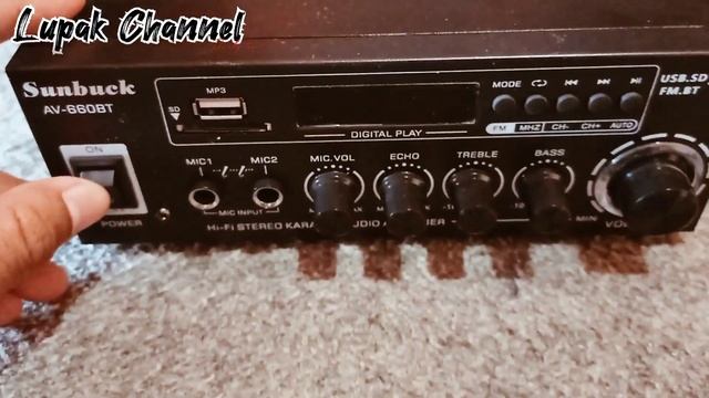 UNBOXING‼️Stereo Amplifier 